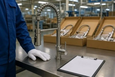 Kako pregledati spremnik kuhinjske slavine prije slanja